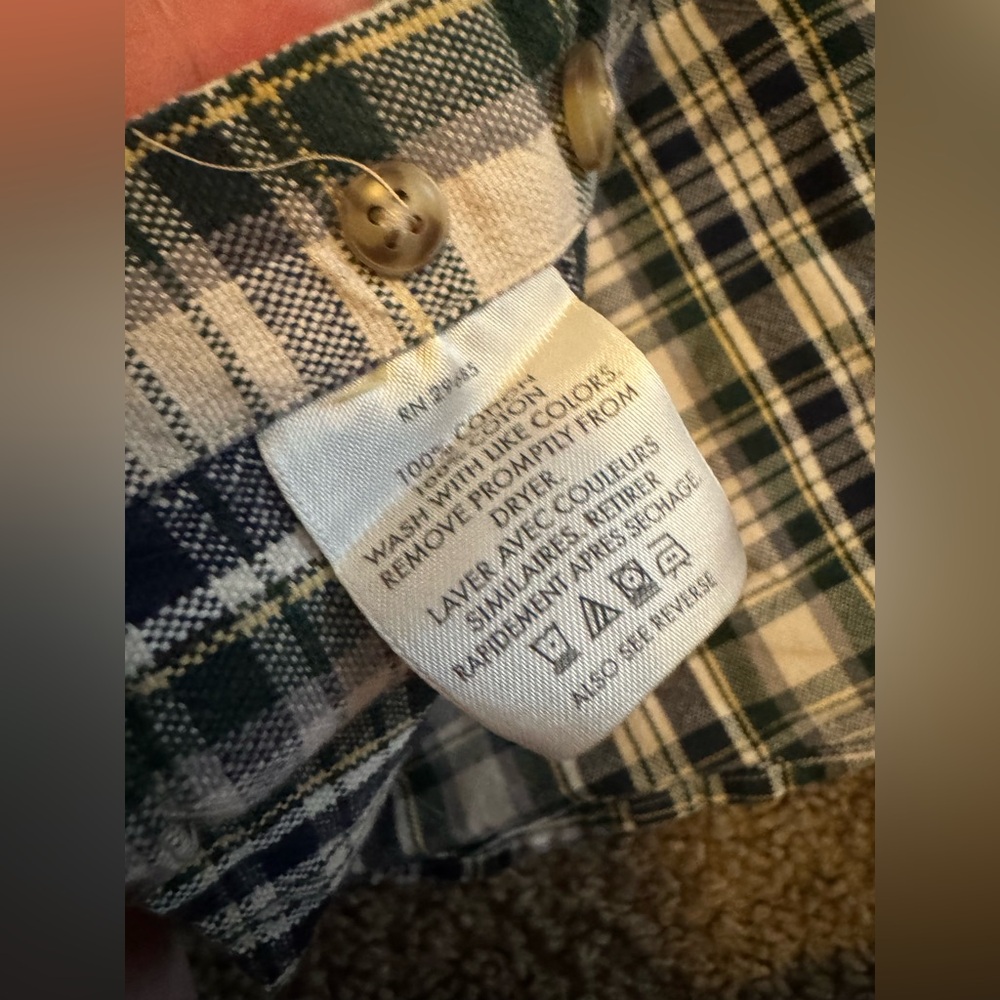 Pendleton Button Up Blue Green Plaid - image 5